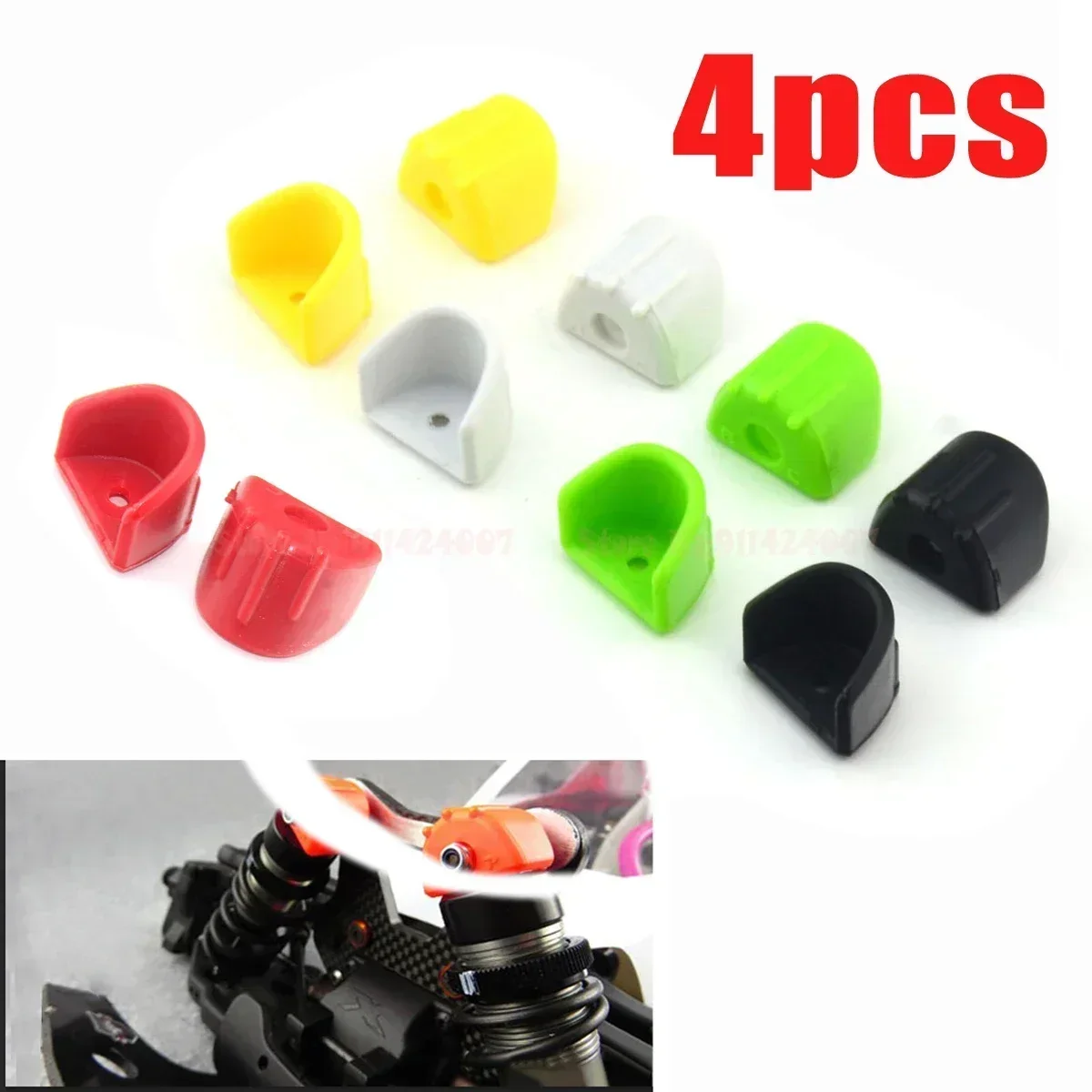 Yunshen Rc Hobby - 4 Uds amortiguador y cubierta de