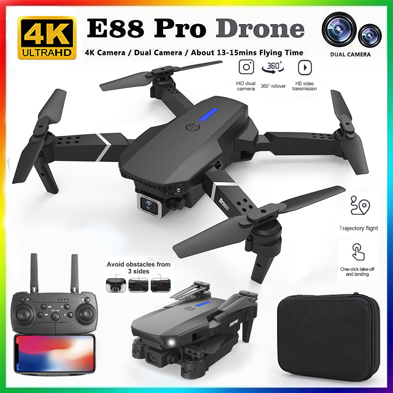 Rc Hobby Grade Helicopter - Nuevo Dron RC Profesional E88 2026
