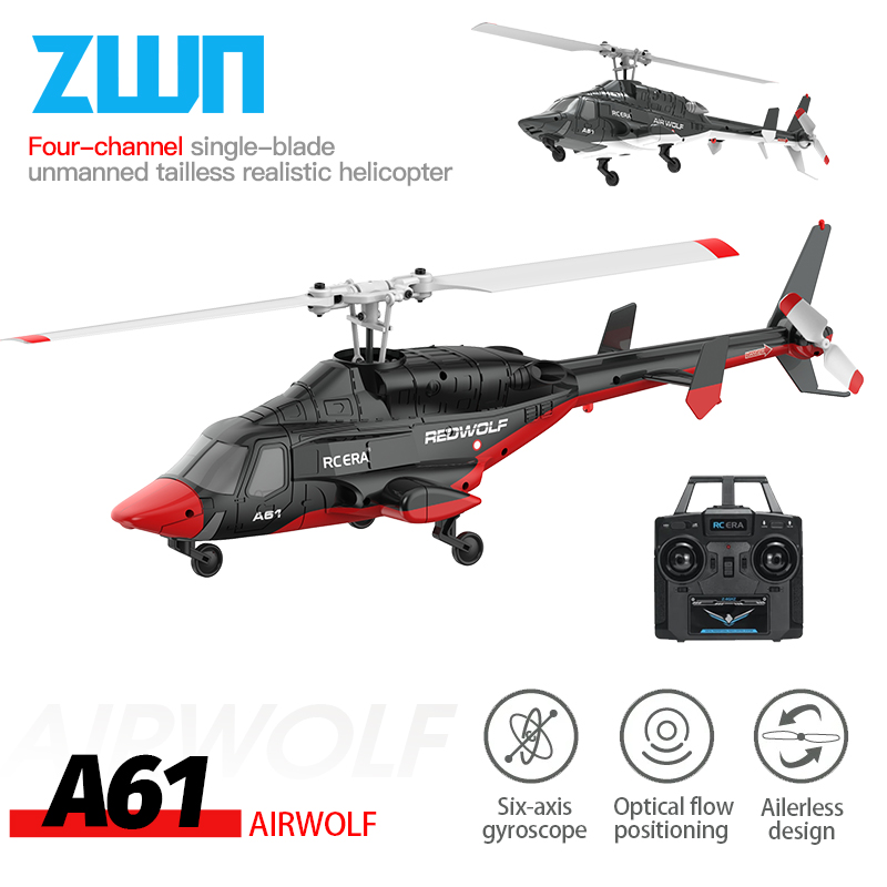 Rc Hobby Grade Helicopter - Helicóptero A61 RC 2,4G giroscopio de