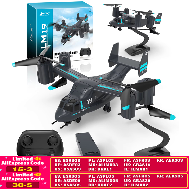 Rc Hobby Grade Helicopter - LM19 Helicóptero De Control Remoto Drone