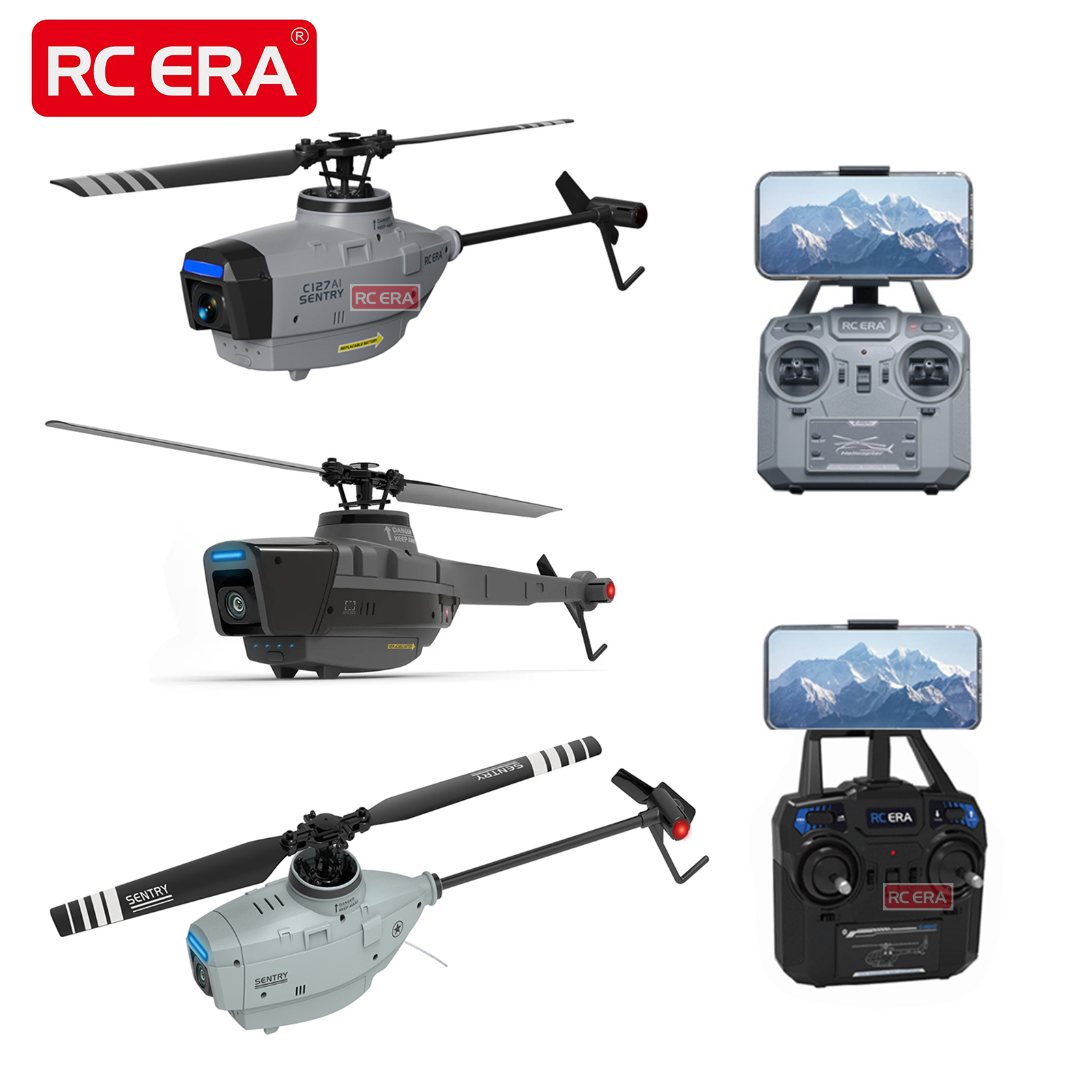 Rc Hobby Grade Helicopter - RC ERA C127AI C127 C128 2,4G
