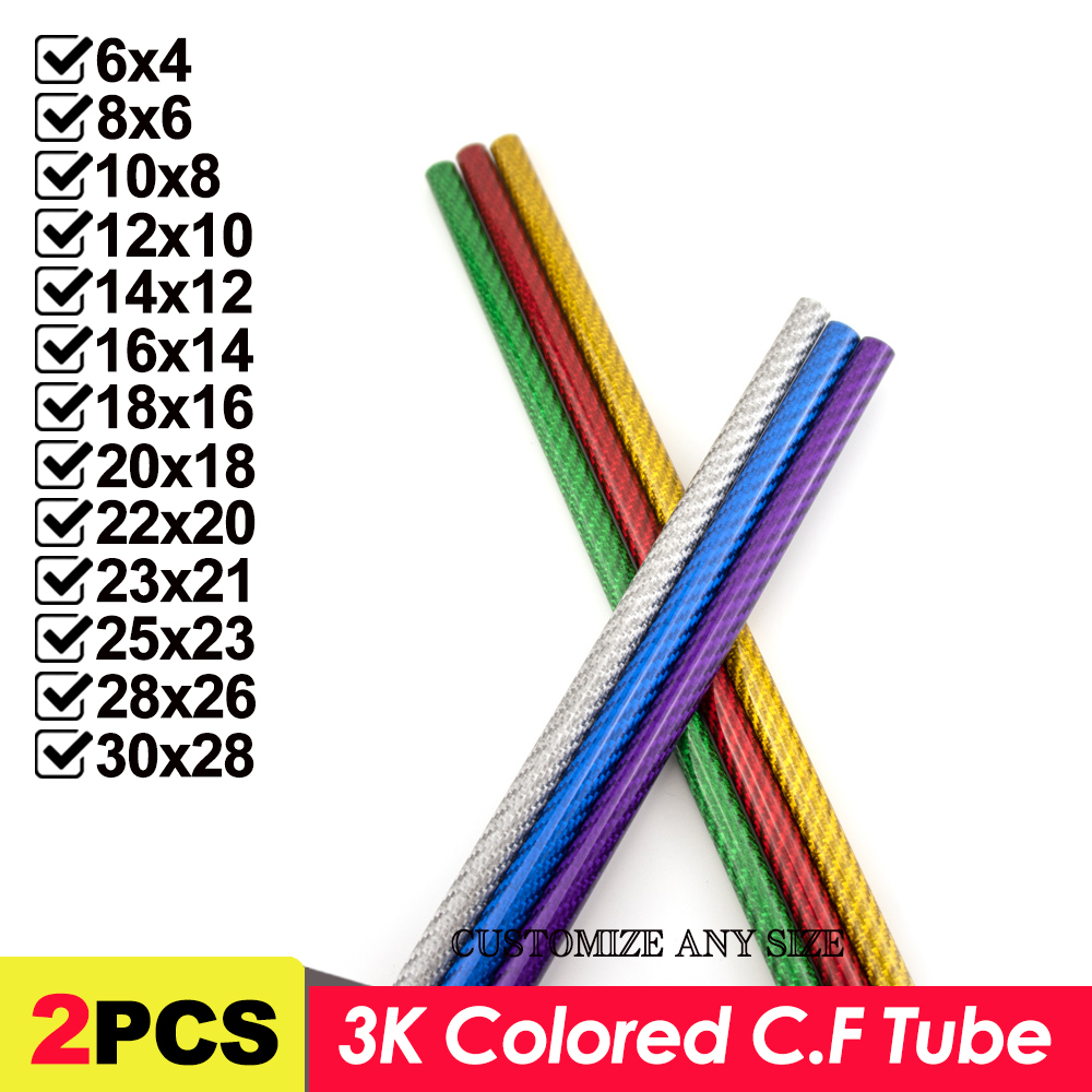 Rc Hobby Youtube - Tubo de color de fibra de