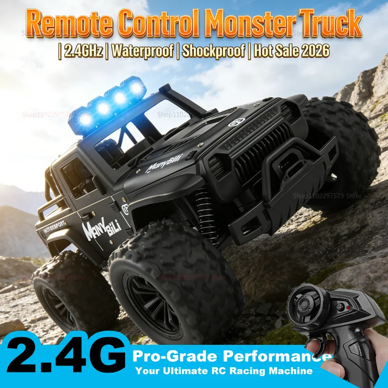 Rc Hobby Grade Truck - NUEVO Camión RC Todoterreno a Escala