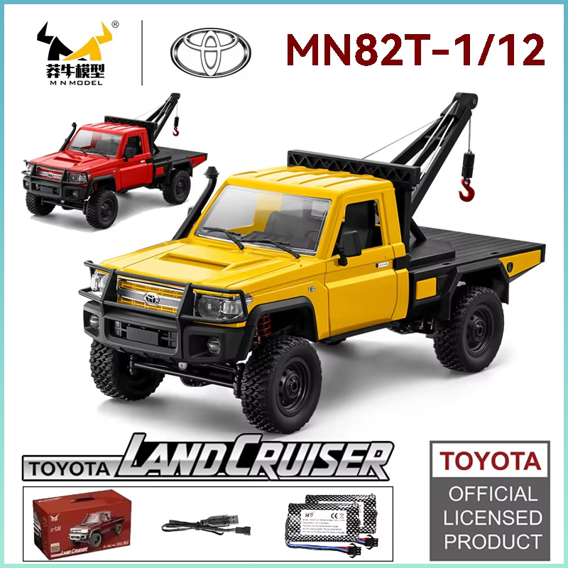 Rc Hobby Grade Truck - 1:12 MN82T Rc coche Skymaker Retro