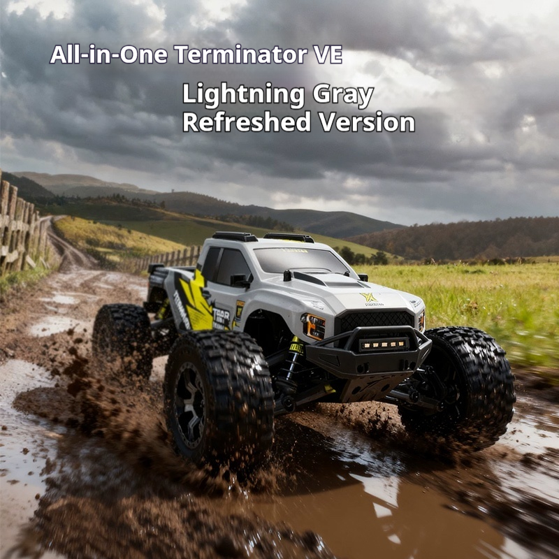 Rc Hobby Off Road - Terminator V2 Todoterreno, Camioneta Monstruo RC