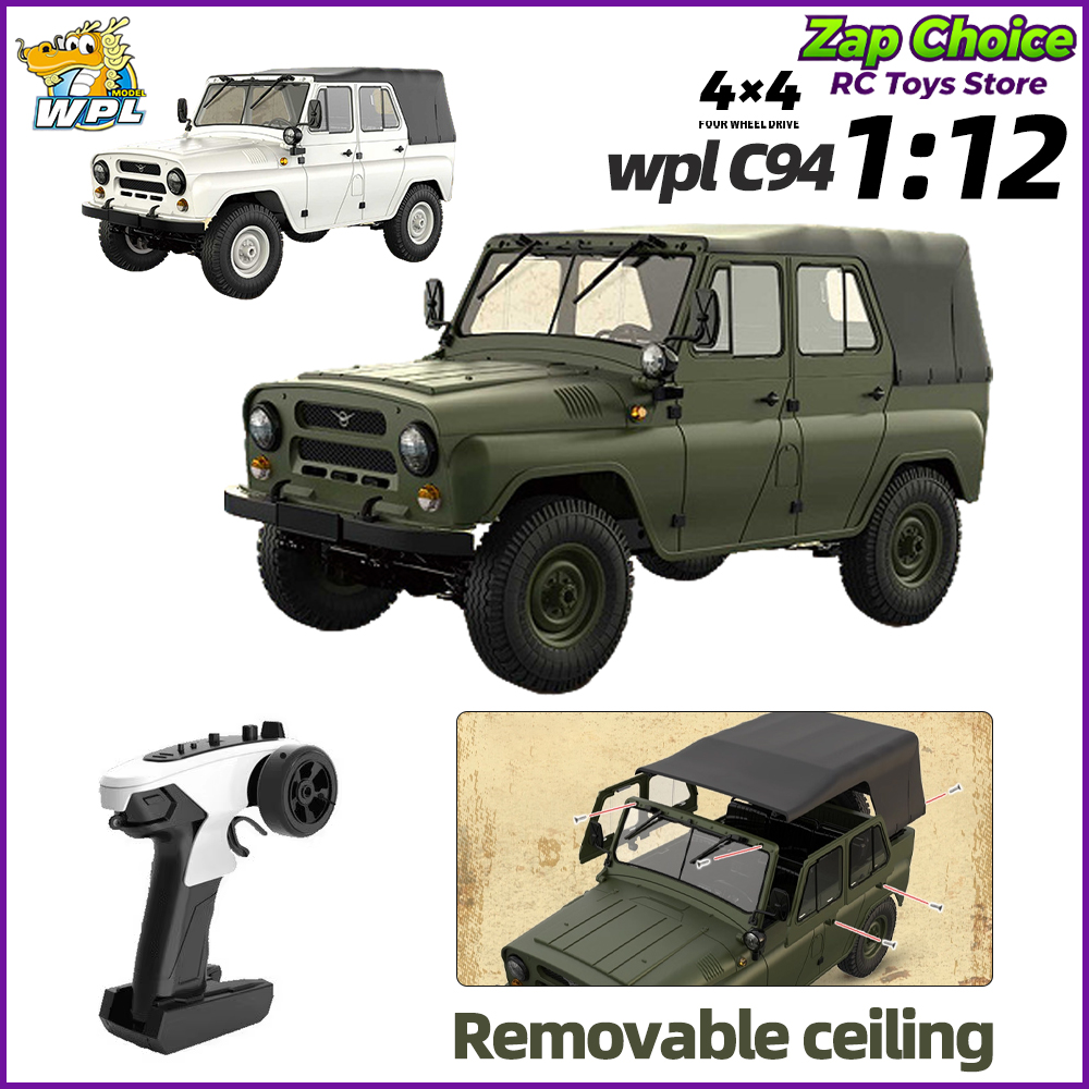 Rc Hobby Grade Truck - WPL C94 1/12 escala 4WD eléctrico
