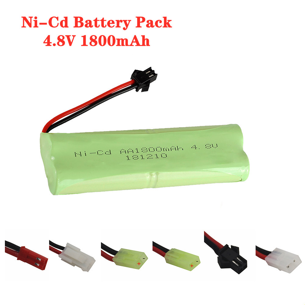 Rc Hobby Model - Batería recargable NiCd AA para coches