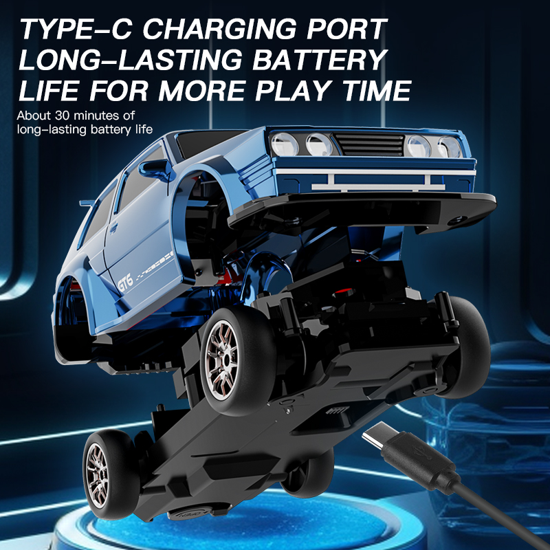 KF30 1:43 4WD RC coche con gir - Led Light Kit Rc reseña y precio