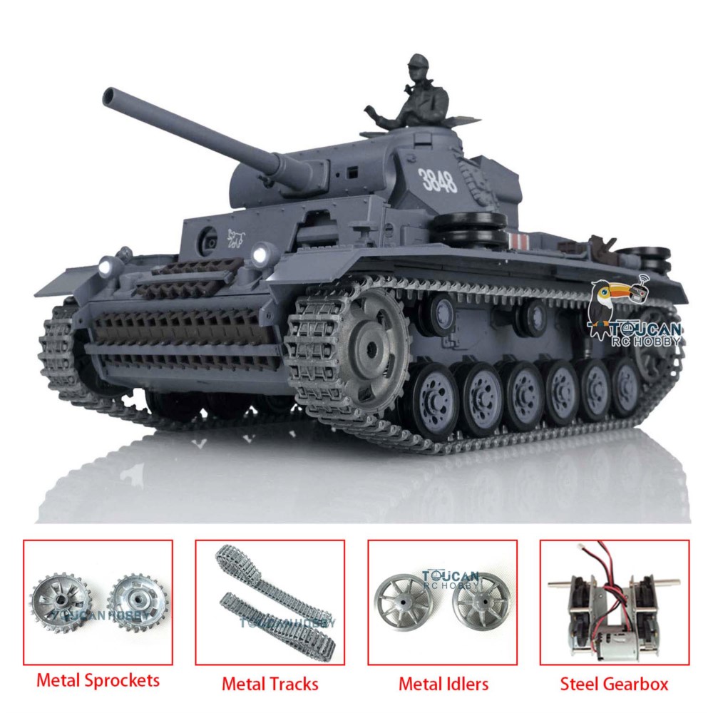 Tanque de control remoto HENG  - Rc Hobby Land reseña y precio