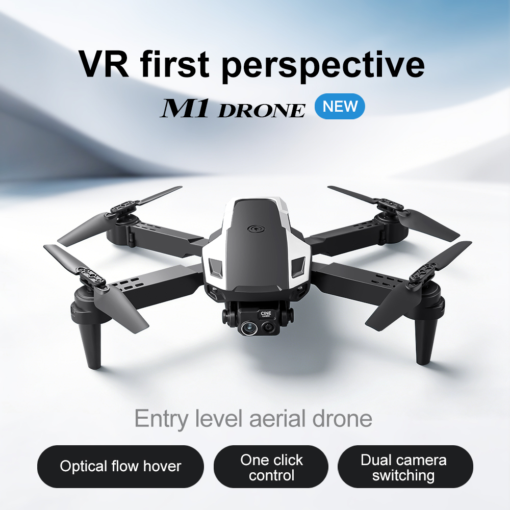 Mini Dron Plegable M1 VR, Quad - Rc Hobby Grade Helicopter reseña y precio