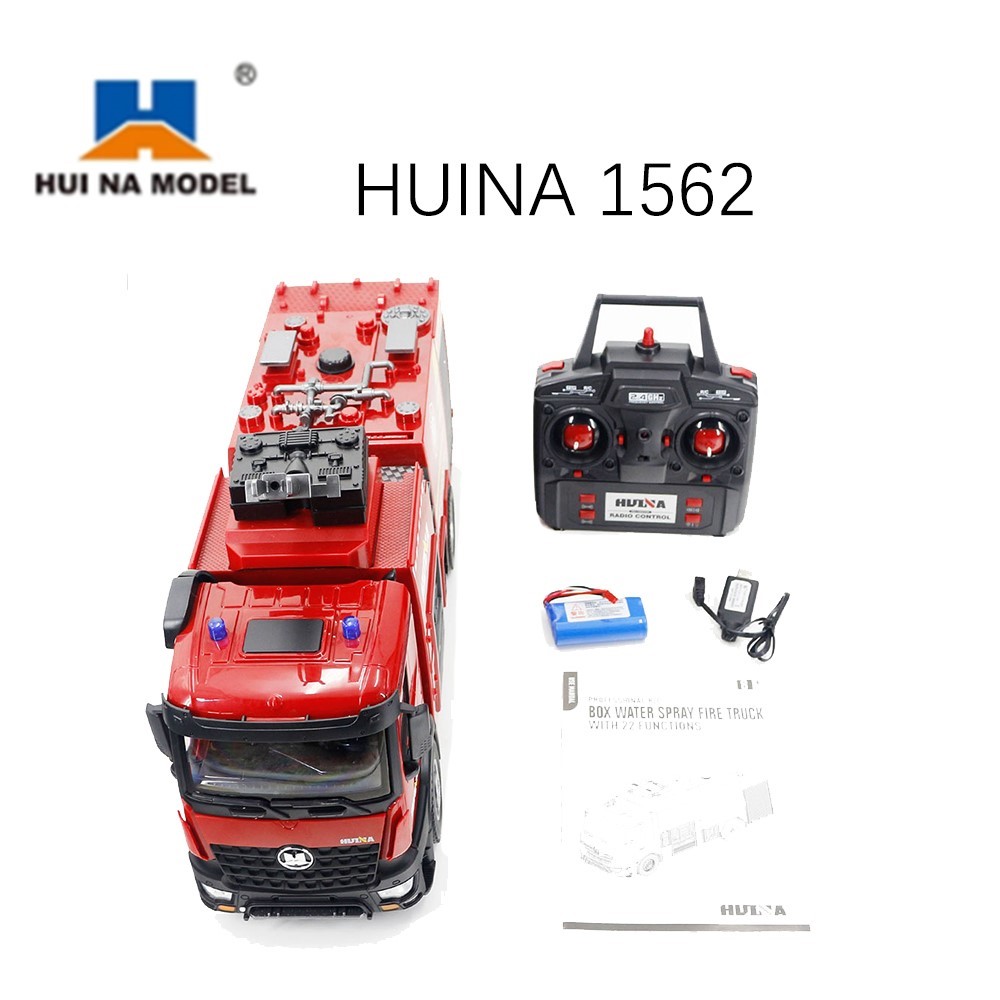 Camión de Bomberos RC HUINA 15 - Rc Hobby Toucan reseña y precio