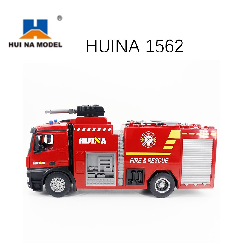 Camión de Bomberos RC HUINA 15 - Rc Hobby Toucan reseña y precio