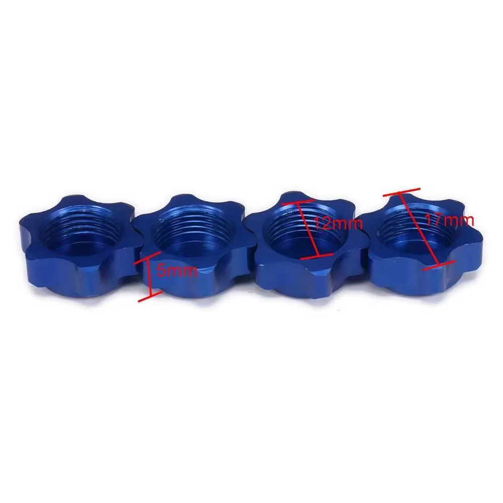 Tuerca hexagonal de aluminio d - Rc Hobby Grade Truck reseña y precio