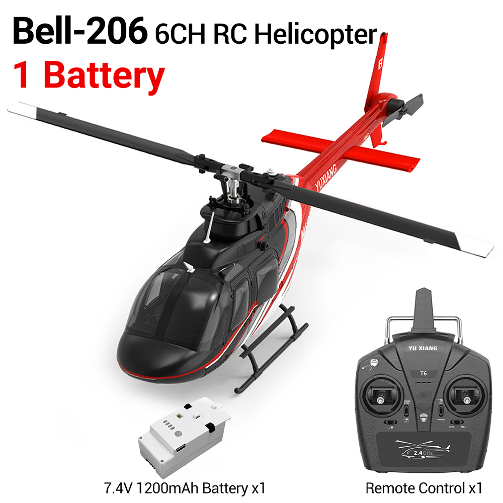 Avión RC YU XIANG 2.4G 6CH, He - Rc Hobby Grade Helicopter reseña y precio