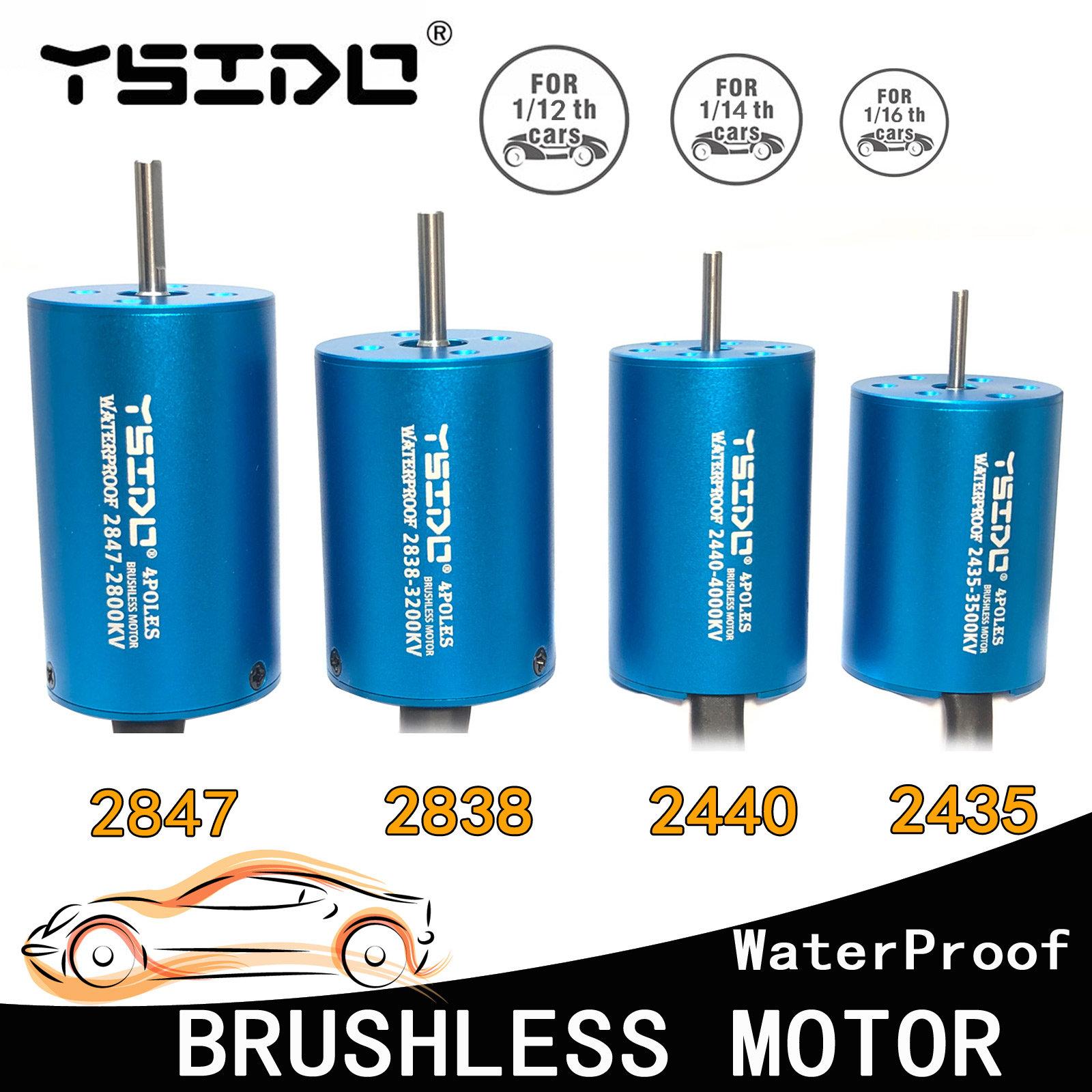 YSIDO-Motor sin escobillas par - Rc Remo Hobby reseña y precio