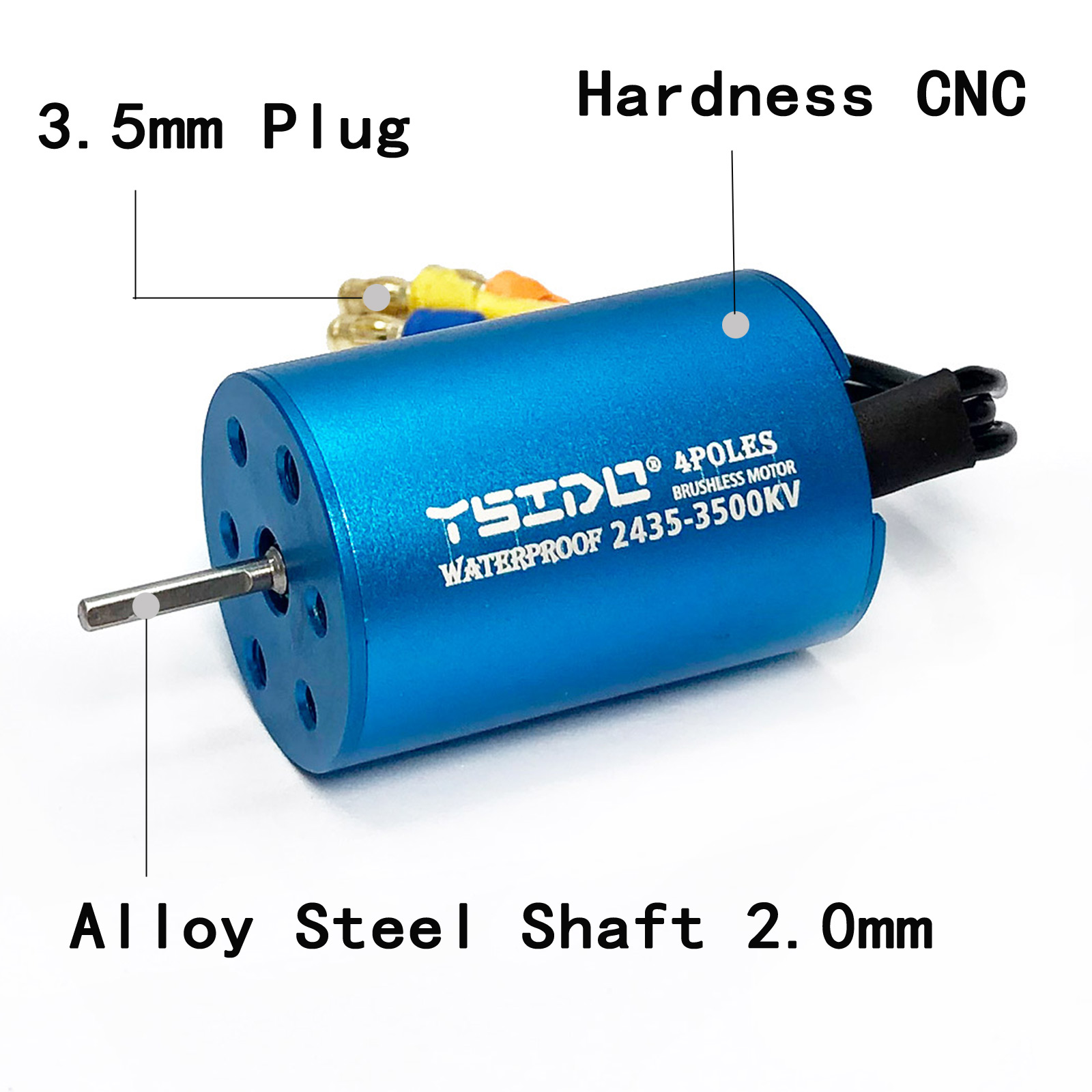YSIDO-Motor sin escobillas par - Rc Remo Hobby reseña y precio
