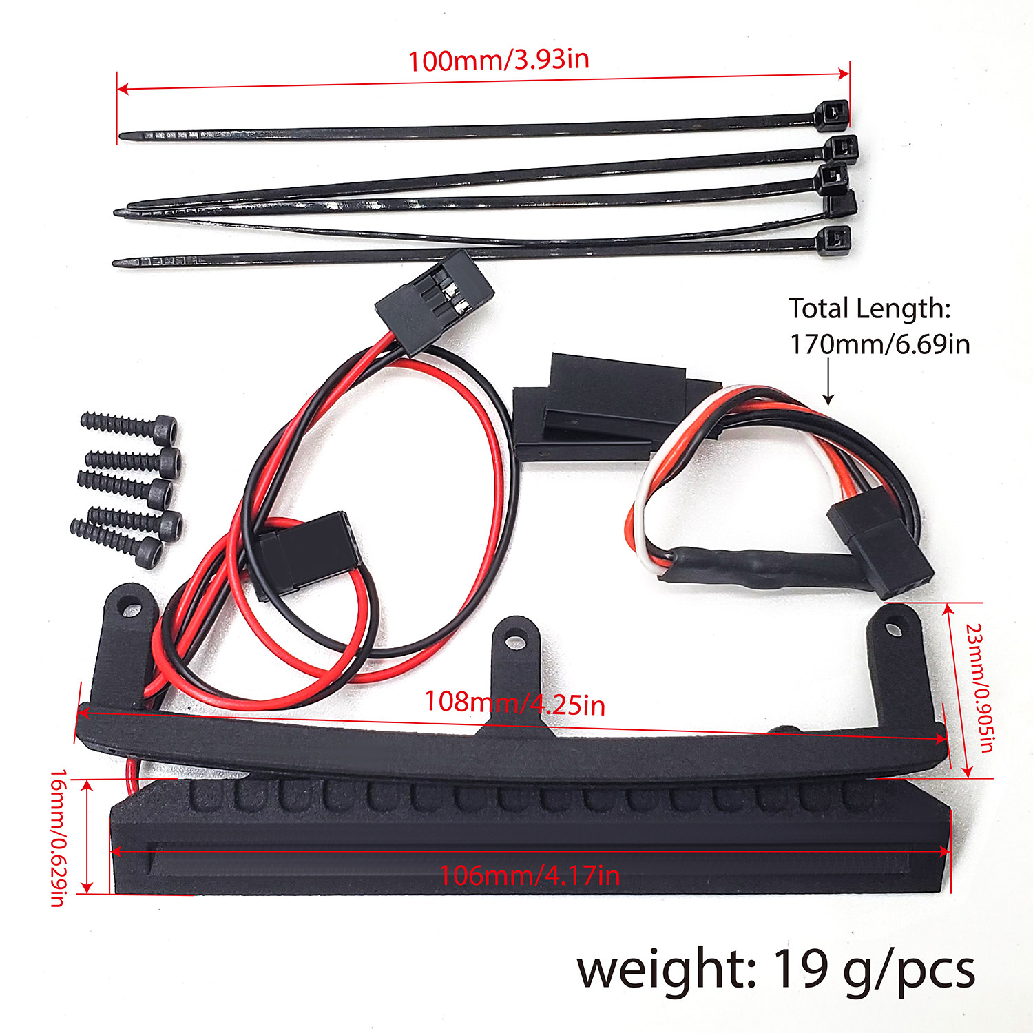 Kit de lámparas RC para TRAXXA - Led Light Kit Rc reseña y precio