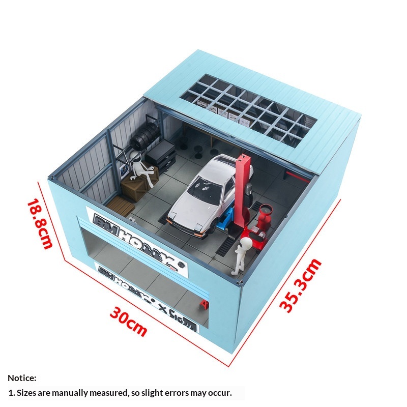 BM HOBBY - Maqueta de Taller d - Rc Hobby Workshop reseña y precio
