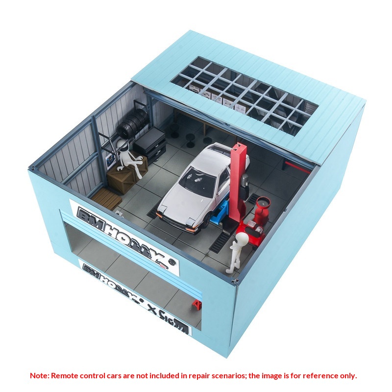 BM HOBBY - Maqueta de Taller d - Rc Hobby Workshop reseña y precio