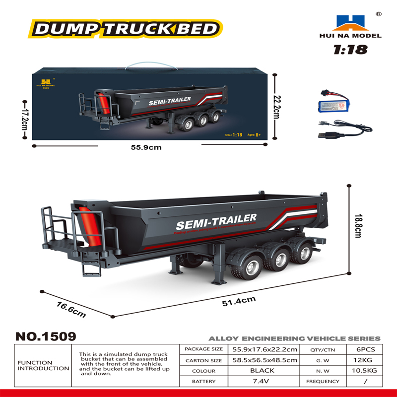 Nuevo Camión RC Huina 1509 y R - Rc Hobby Grade Truck reseña y precio