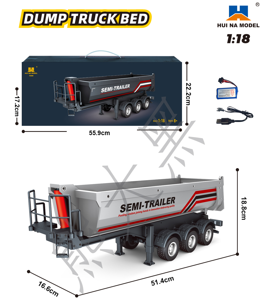 Nuevo Camión RC Huina 1509 y R - Rc Hobby Grade Truck reseña y precio