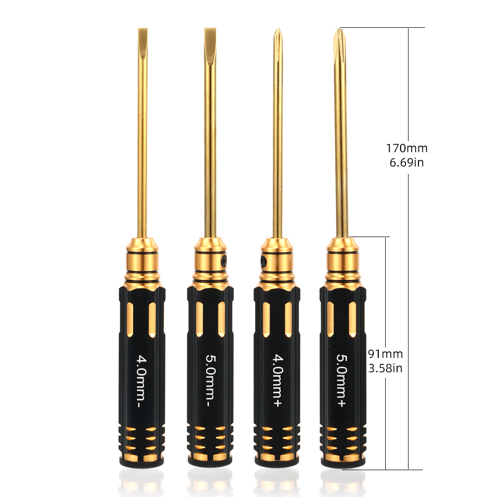 Juego de 4 destornilladores he - Rc Hobby Electric Screwdriver reseña y precio