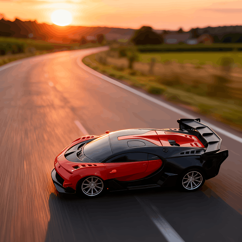 Coche Rc acrobático de alta ve - Led Light Kit Rc reseña y precio