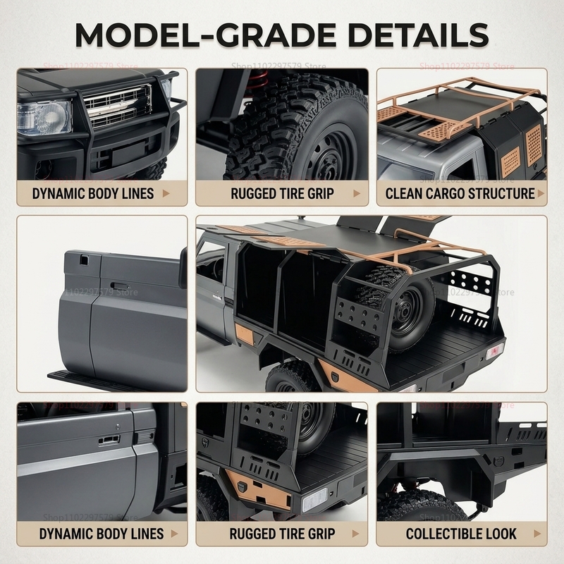 1:12 MN82S, camioneta todoterr - Rc Hobby Land reseña y precio