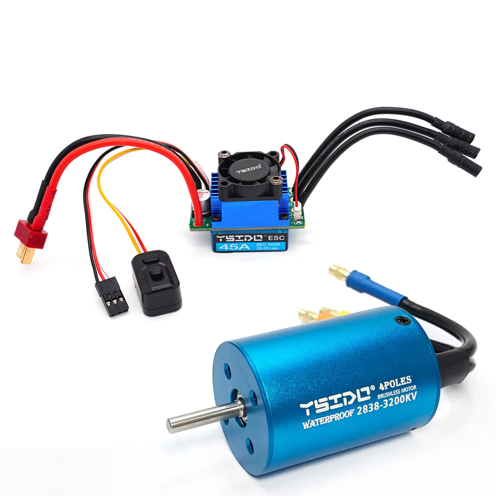 Combo de Motor sin Escobillas  - Rc Remo Hobby reseña y precio
