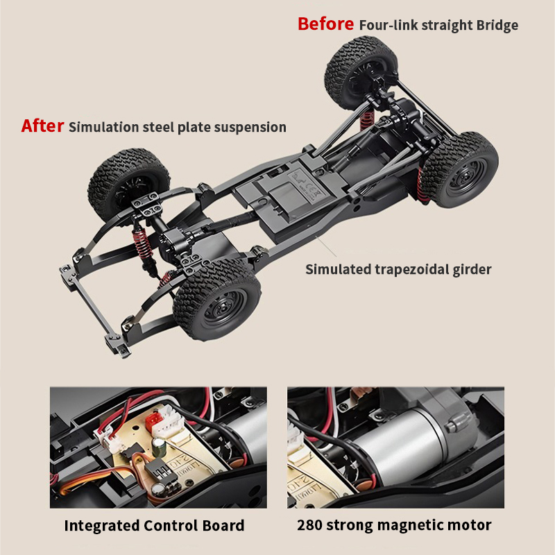 MN82S LC79 2,4G 1/12 camioneta - Rc Hobby Grade Truck reseña y precio