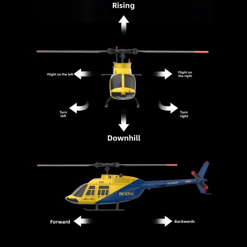 Helicóptero RC ERA A60 con fun - Rc Hobby Grade Helicopter reseña y precio