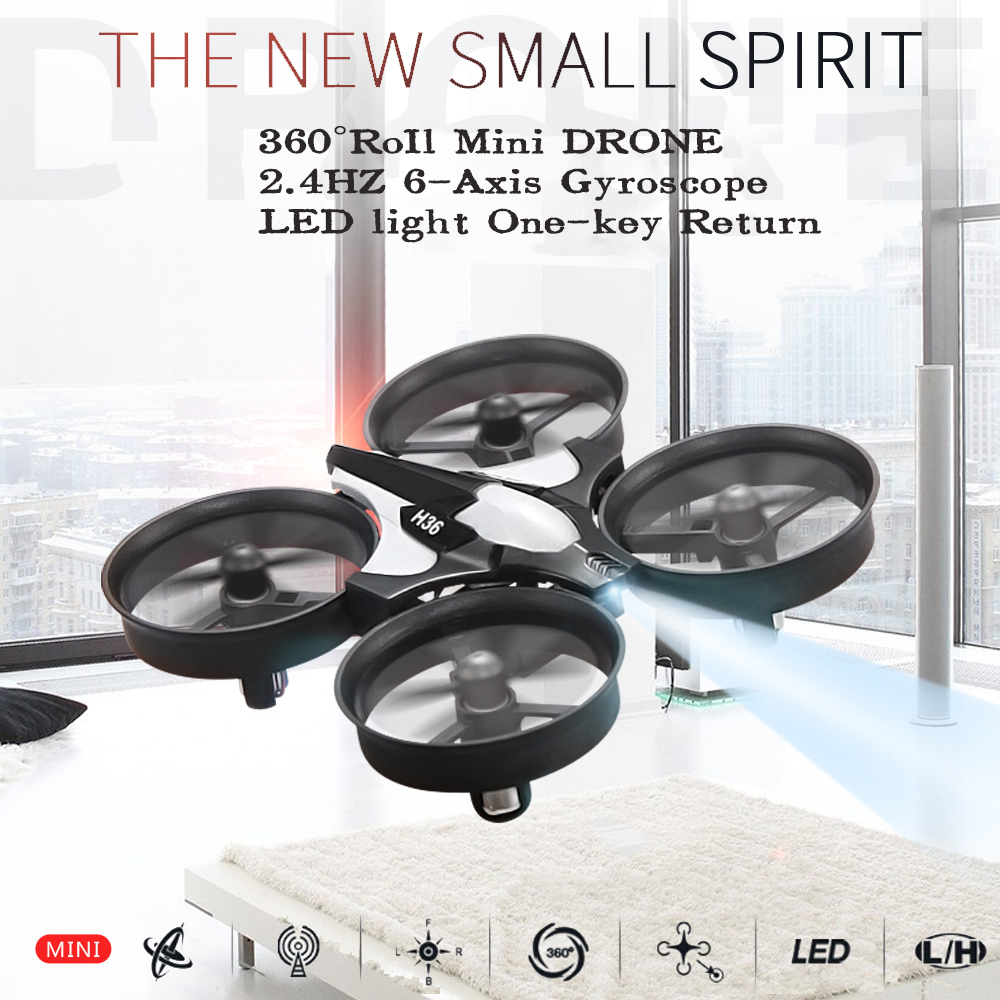 Mini Dron JJRC H36 2.4G de 6 E - Rc Hobby Grade Helicopter reseña y precio