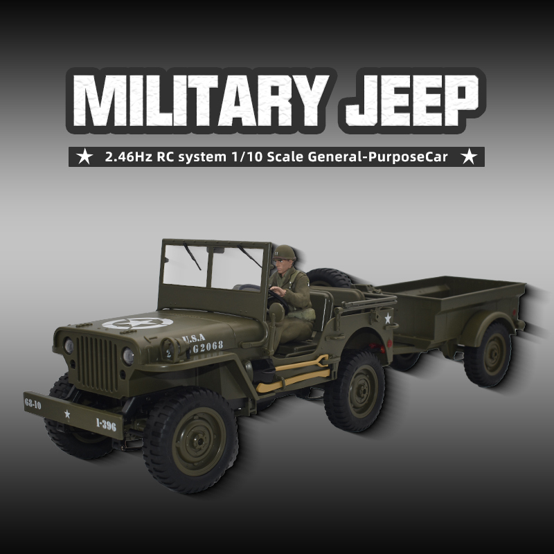 JJRC C8815 Coche RC 1941 JEEP  - Rc Hobby Grade Truck reseña y precio