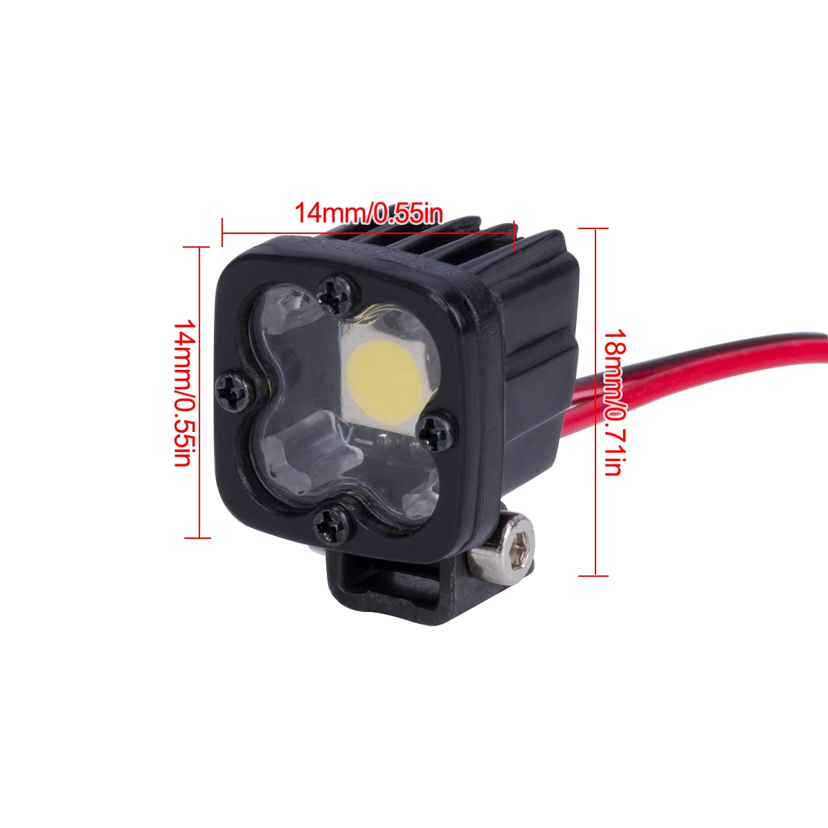 RC Car Square Bright LED luces - Rc Hobby Toucan reseña y precio