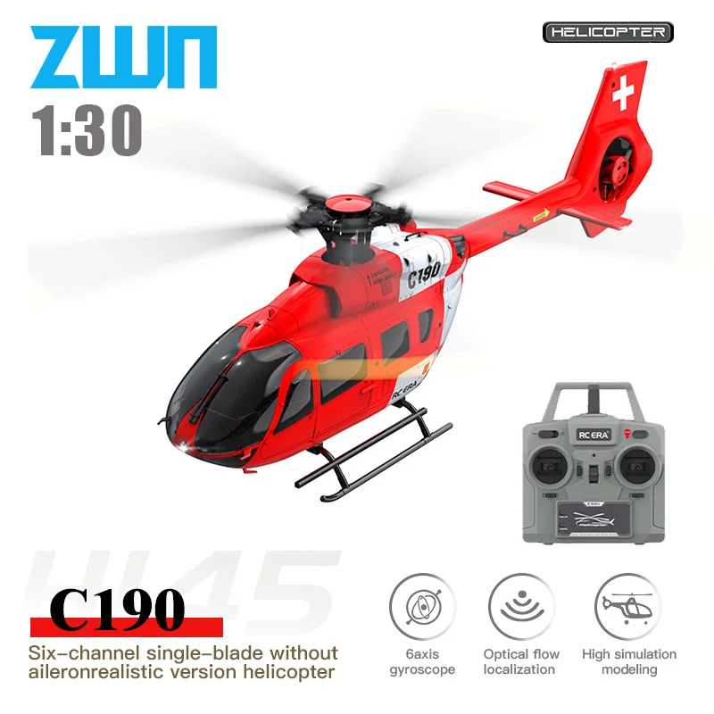 Helicóptero C190 RC 2,4G giros - Rc Hobby Grade Helicopter reseña y precio