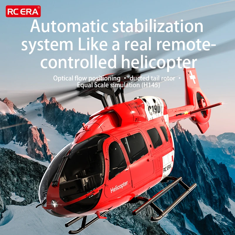 Helicóptero C190 RC 2,4G giros - Rc Hobby Grade Helicopter reseña y precio