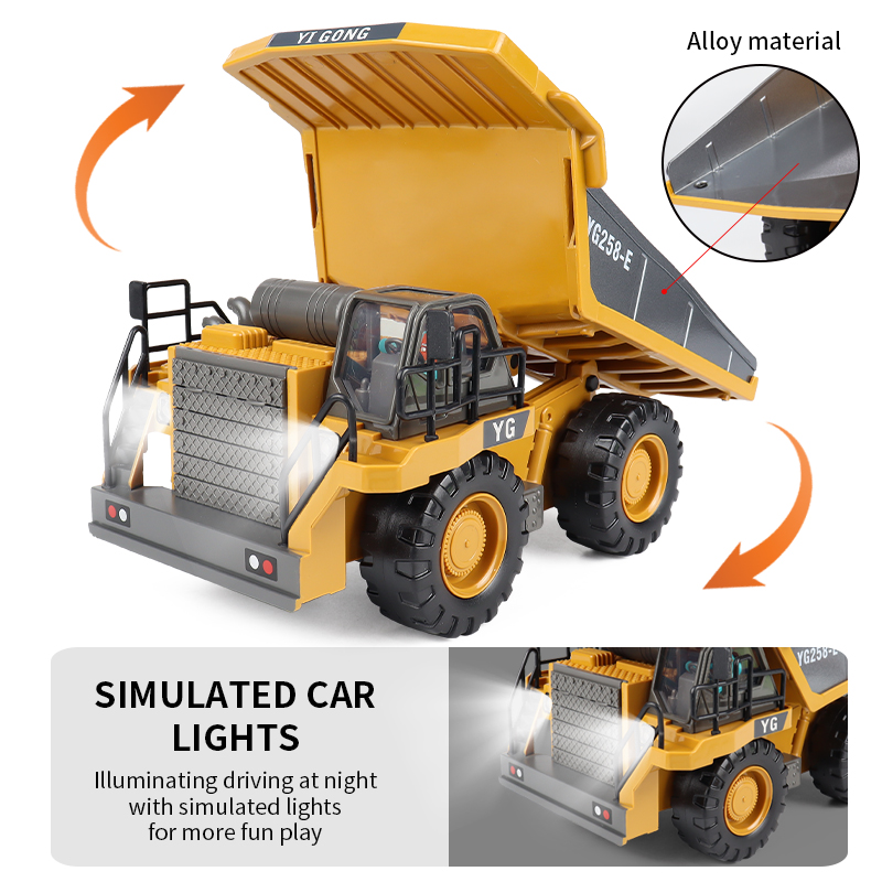 ZWN-excavadora con Control rem - Rc Hobby Grade Truck reseña y precio