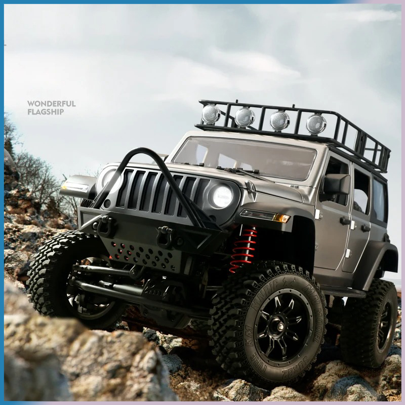 Coche RC Crawler 4x4 MN128 2.4 - Led Light Kit Rc reseña y precio