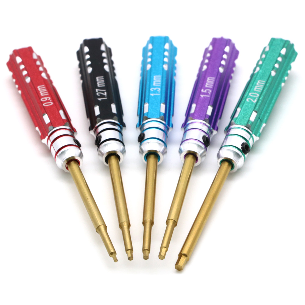 5 unids/set RC Mini 0,9mm 1,27 - Rc Hobby Electric Screwdriver reseña y precio