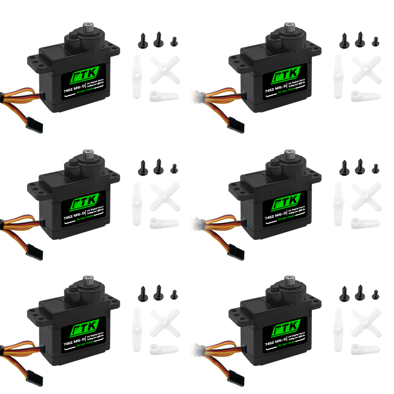Servo Digital PTK 7452 MG-D 9g - Rc Hobby Model reseña y precio