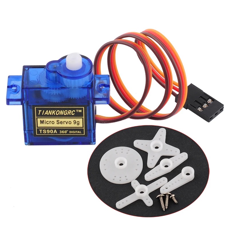 TS90A 9G Micro Servo 180 grado - Rc Hobby Room reseña y precio