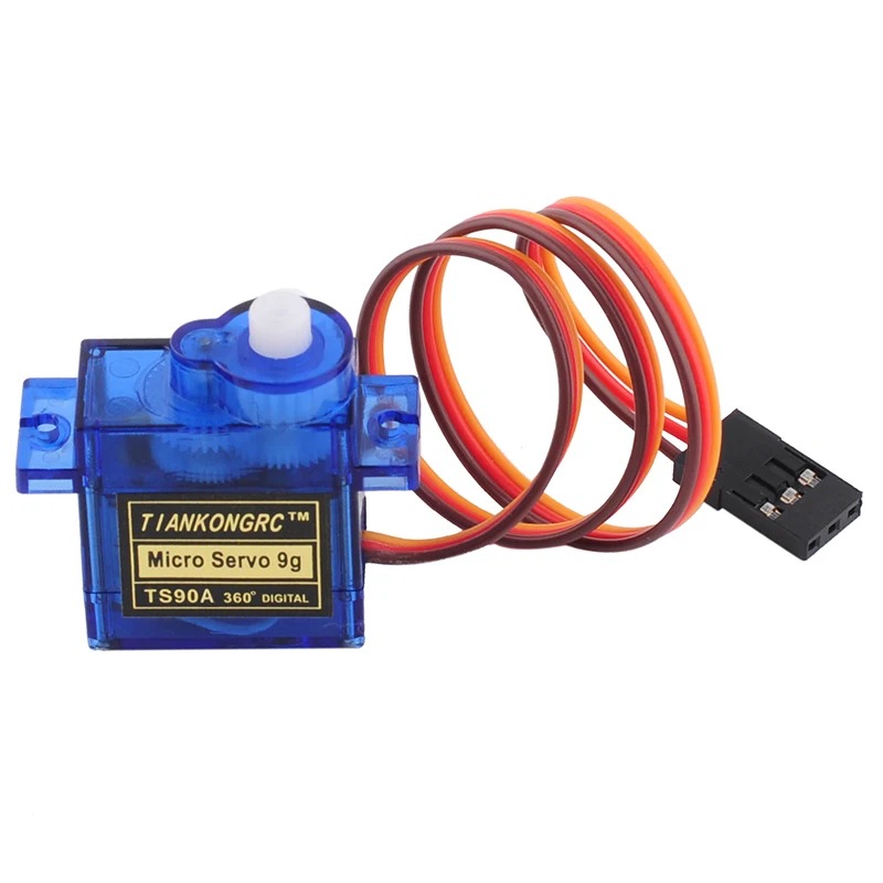 TS90A 9G Micro Servo 180 grado - Rc Hobby Room reseña y precio