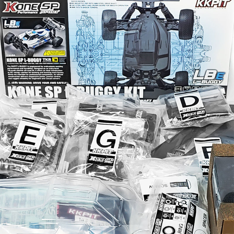 KKPIT 1/8 Buggy Eléctrico 4WD  - Rc Hobby Land reseña y precio