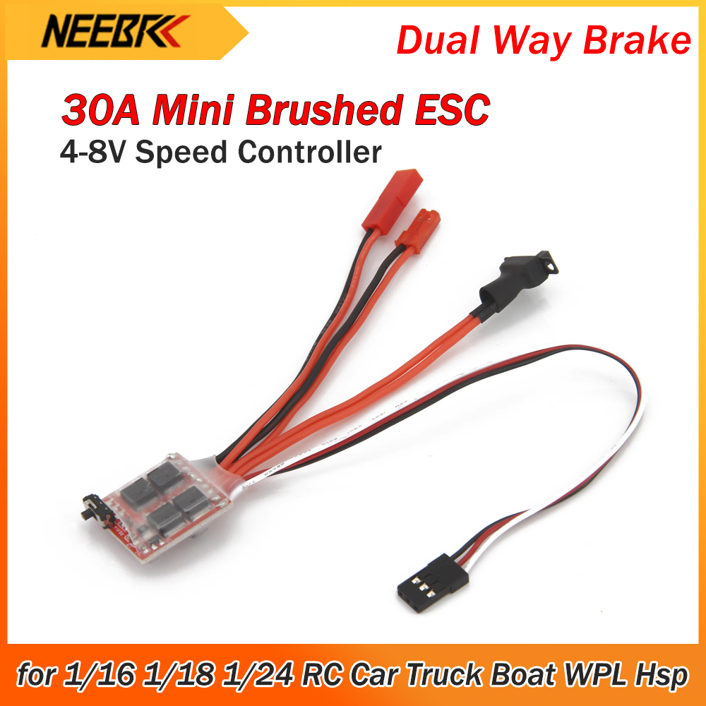 Mini ESC de 30A con Freno Bidi - Rc Hobby Quotes reseña y precio